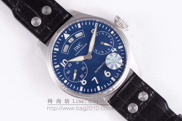IWC手錶 V2升級版 IW502708 大型日曆顯示窗時計 萬國表高版本新款男表 萬國機械男士腕表  hds1247